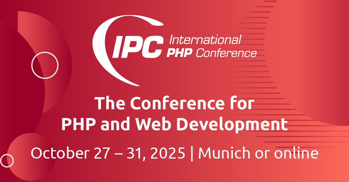International PHP Conference Munich 2025